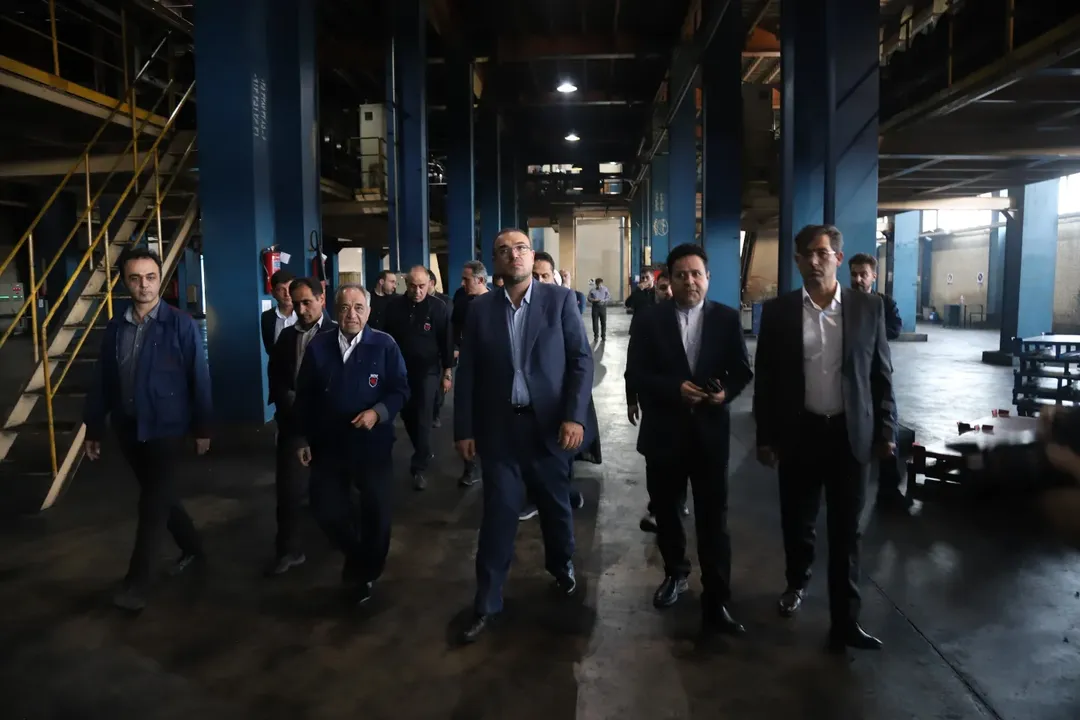 بازدید معاون صنایع عمومی وزارت صمت از  آرتاویل تایر و سبلان رازی